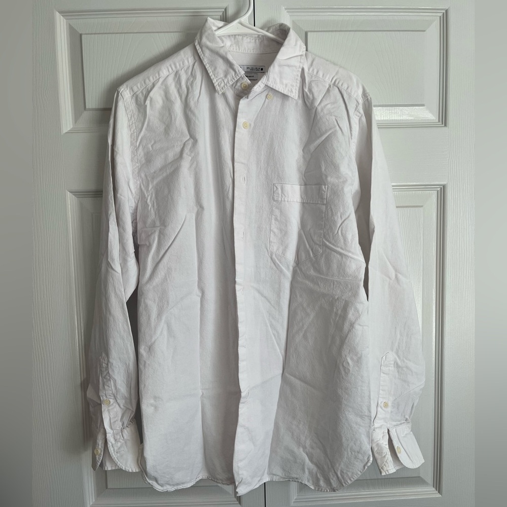 ZARA white button down shirt.